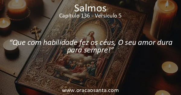 Salmos 136:5