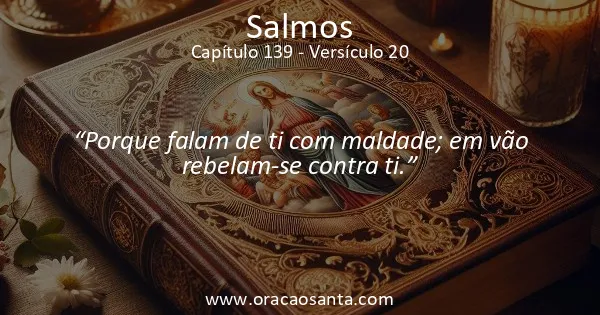 Salmos 139:20