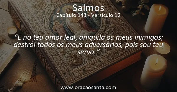 Salmos 143:12