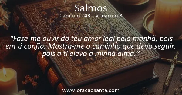 Salmos 143:8