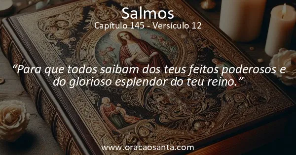 Salmos 145:12