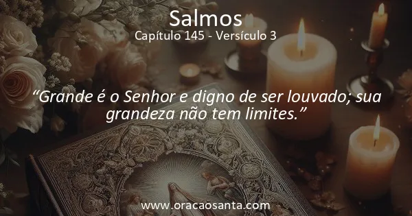 Salmos 145:3