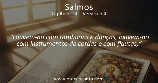Salmos 150:4