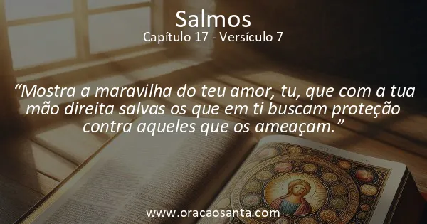 Salmos 17:7