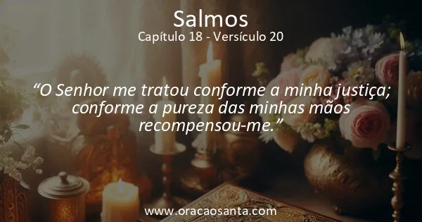 Salmos 18:20