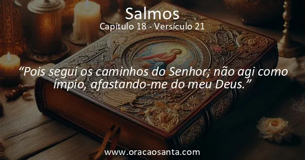 Salmos 18:21