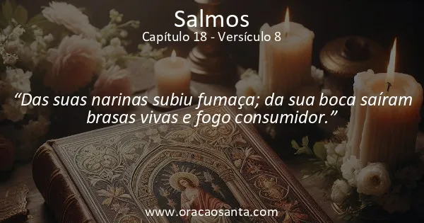 Salmos 18:8