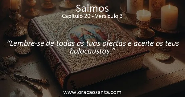 Salmos 20:3