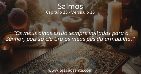 Salmos 25:15
