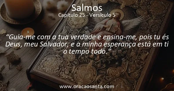 Salmos 25:5