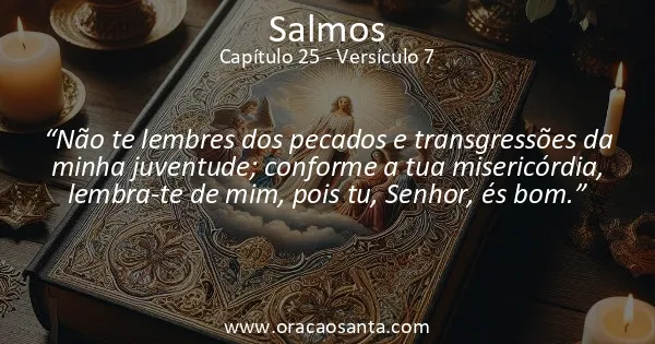 Salmos 25:7