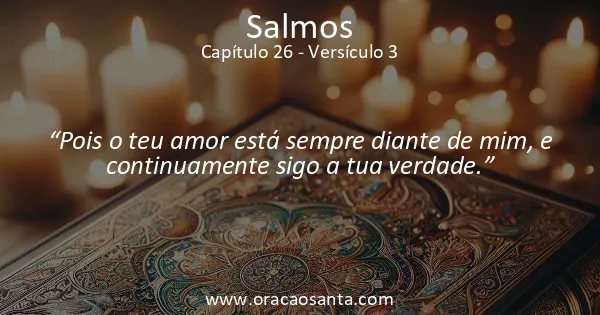 Salmos 26:3