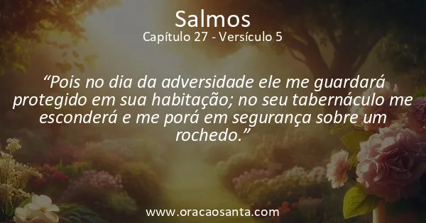 Salmos 27:5