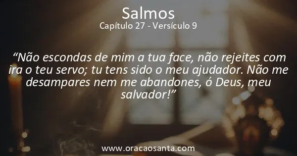 Salmos 27:9