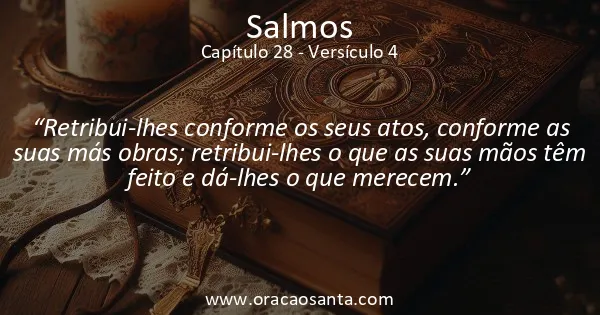 Salmos 28:4