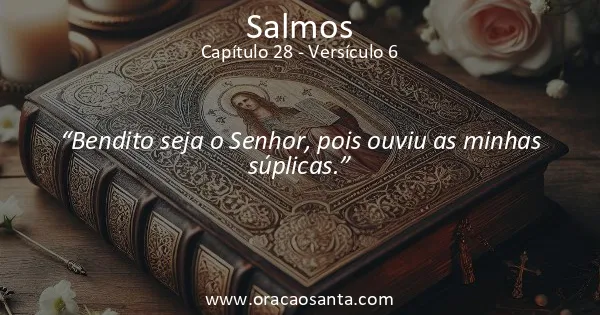 Salmos 28:6