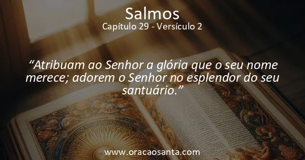 Salmos 29:2