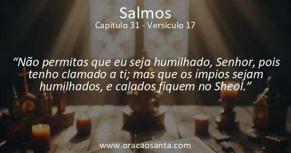 Salmos 31:17