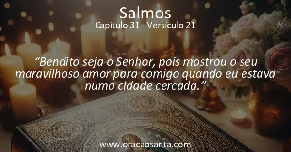 Salmos 31:21