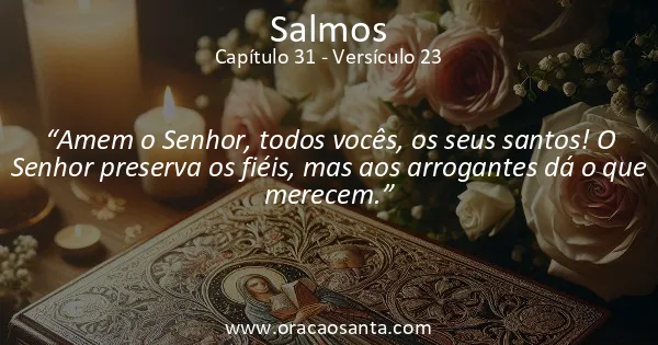 Salmos 31:23