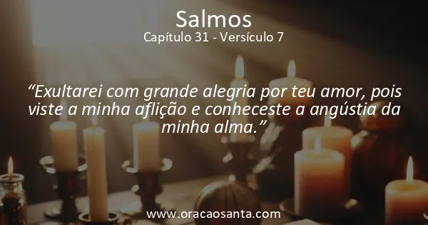 Salmos 31:7