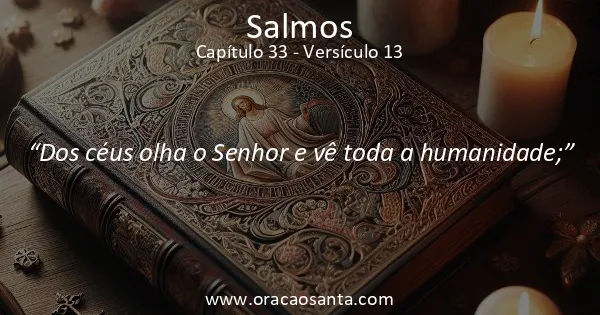 Salmos 33:13