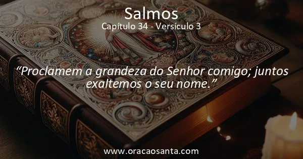 Salmos 34:3