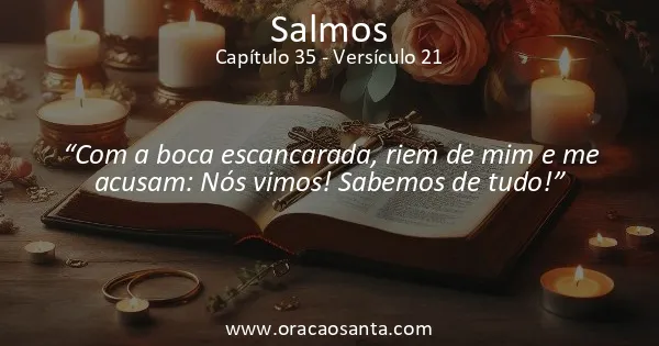 Salmos 35:21