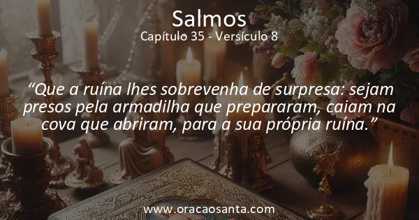 Salmos 35:8