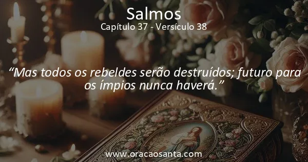 Salmos 37:38