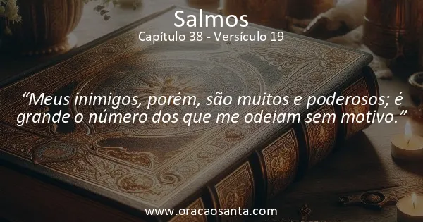 Salmos 38:19