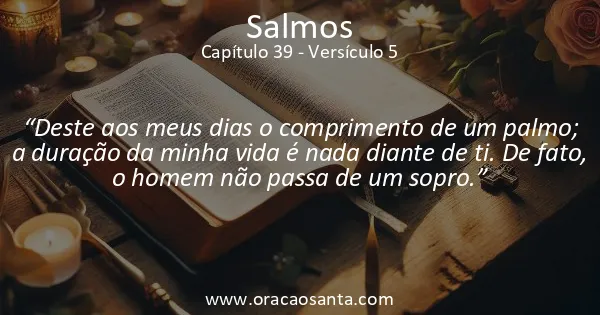 Salmos 39:5
