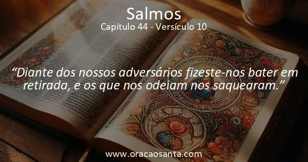 Salmos 44:10