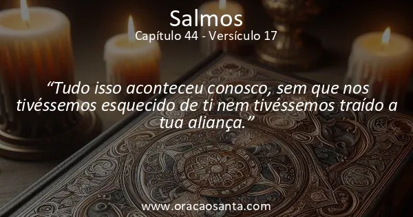 Salmos 44:17