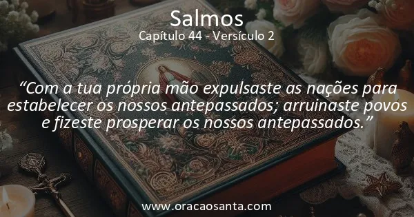 Salmos 44:2