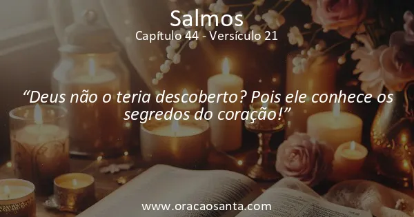 Salmos 44:21