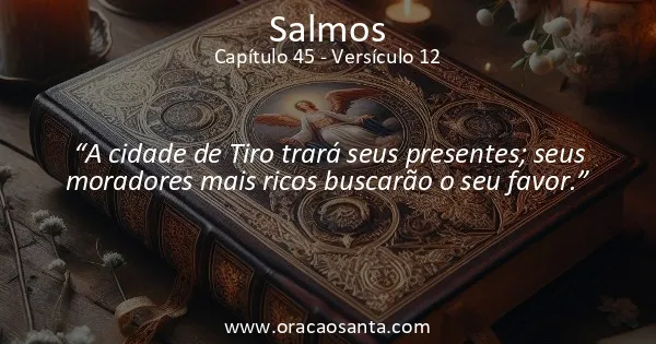 Salmos 45:12