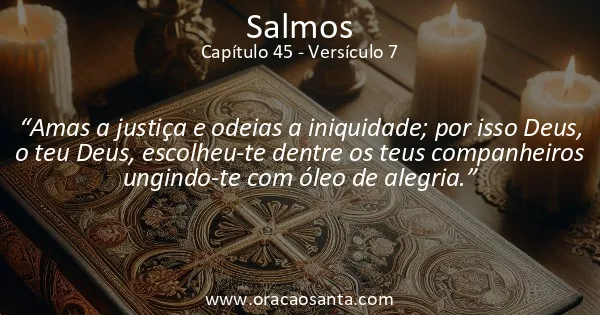 Salmos 45:7