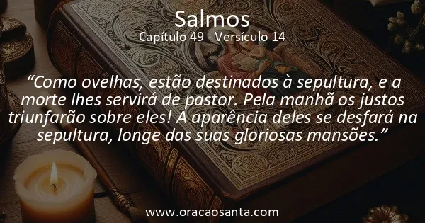 Salmos 49:14