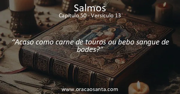 Salmos 50:13