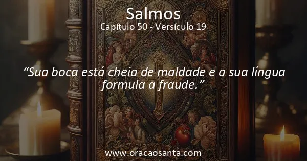 Salmos 50:19
