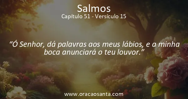Salmos 51:15