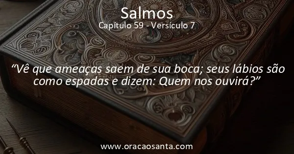 Salmos 59:7
