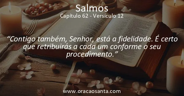 Salmos 62:12