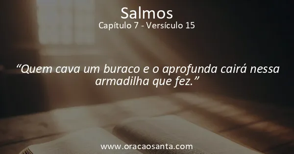 Salmos 7:15