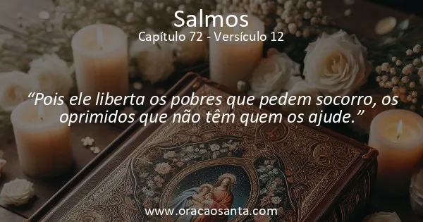 Salmos 72:12