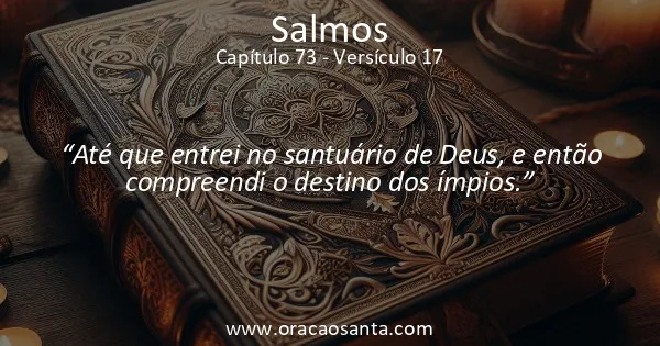 Salmos 73:17