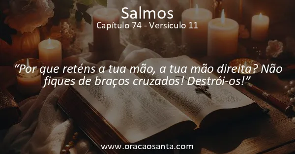 Salmos 74:11
