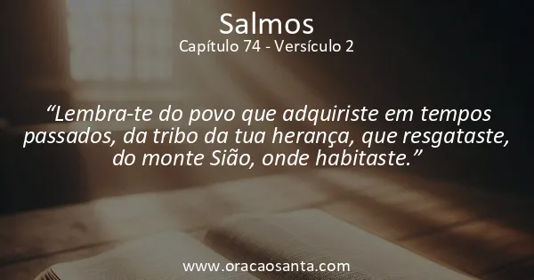 Salmos 74:2
