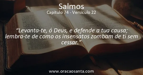 Salmos 74:22